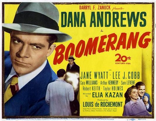 the movie poster: Boomerang (1947) ver2