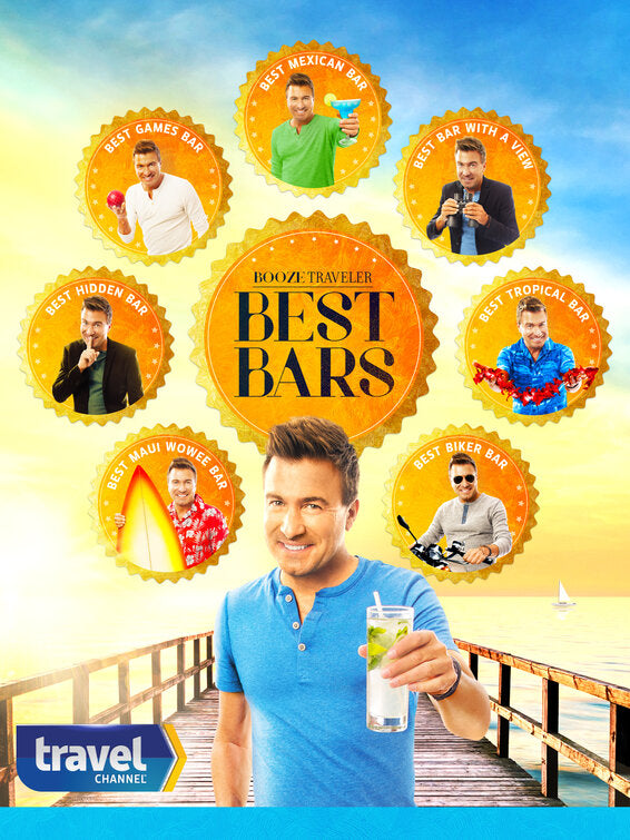1000 piece jigsaw puzzle for tv poster: Booze Traveler: Best Bars