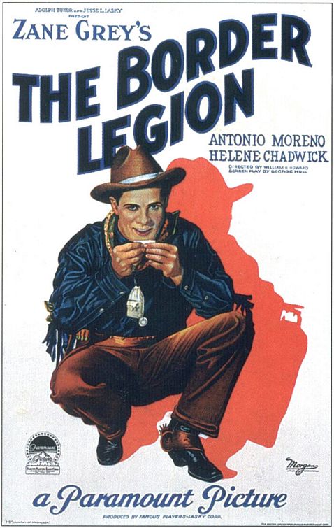 the movie poster: The Border Legion (1924)