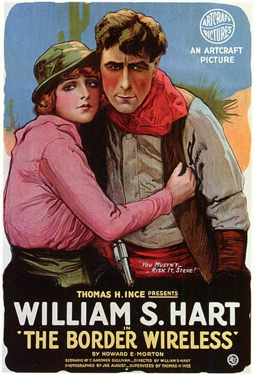 the movie poster: The Border Wireless (1918)