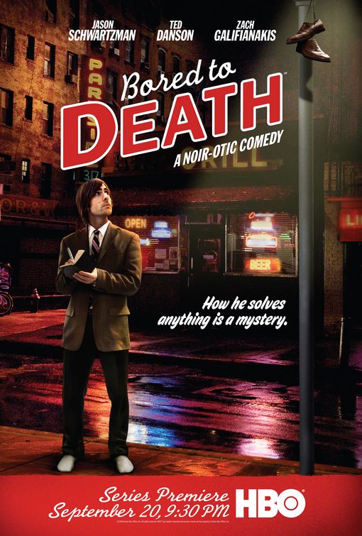 1000 piece jigsaw puzzle for tv poster: Bored to Death