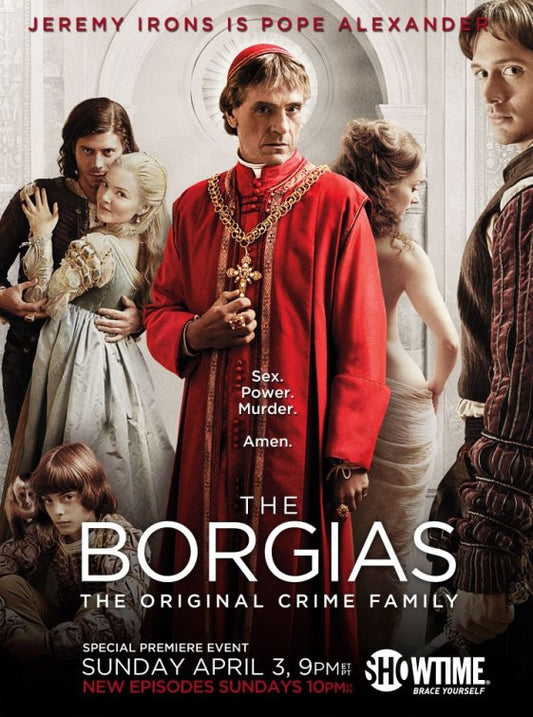 1000 piece jigsaw puzzle for tv poster: The Borgias