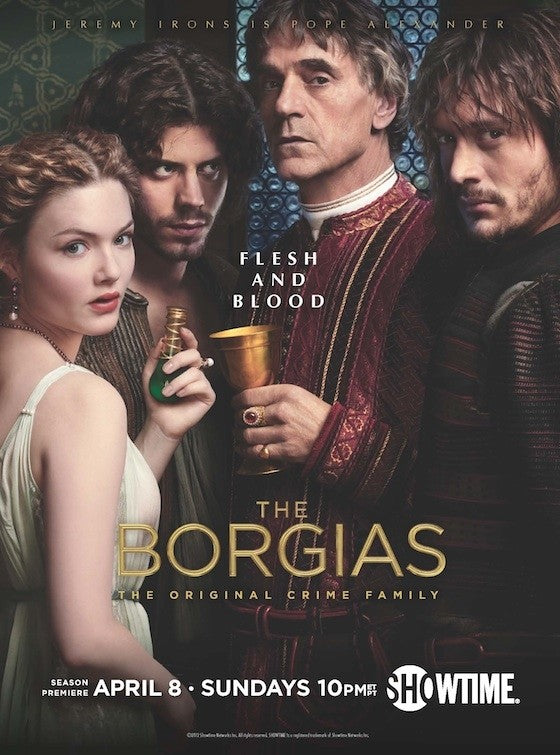 1000 piece jigsaw puzzle for tv poster: The Borgias, ver2