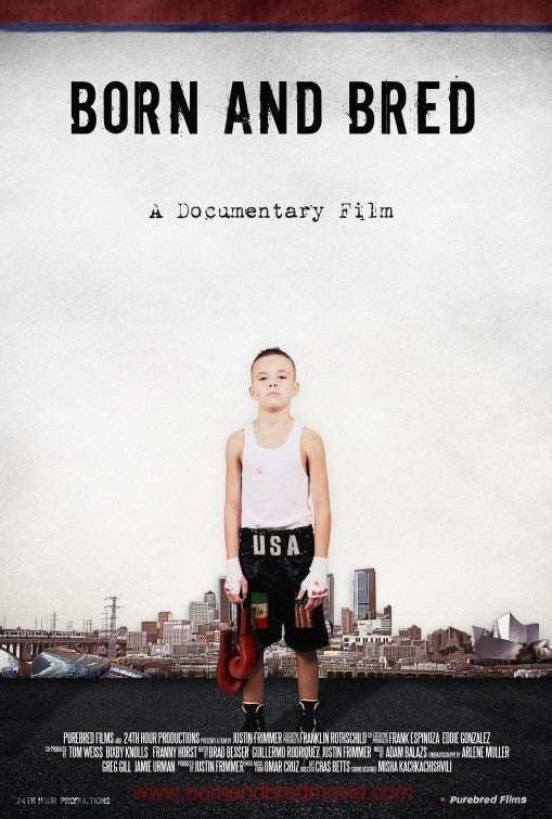 1000 piece jigsaw puzzle for the movie poster: Born and Bred (2011)