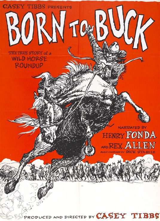 the movie poster: Born to Buck (1966)