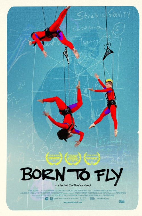1000 piece jigsaw puzzle for the movie poster: Born to Fly (2014)