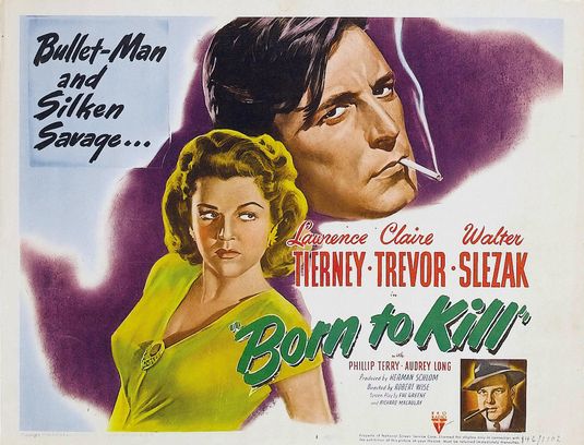 the movie poster: Born to Kill (1947) ver2