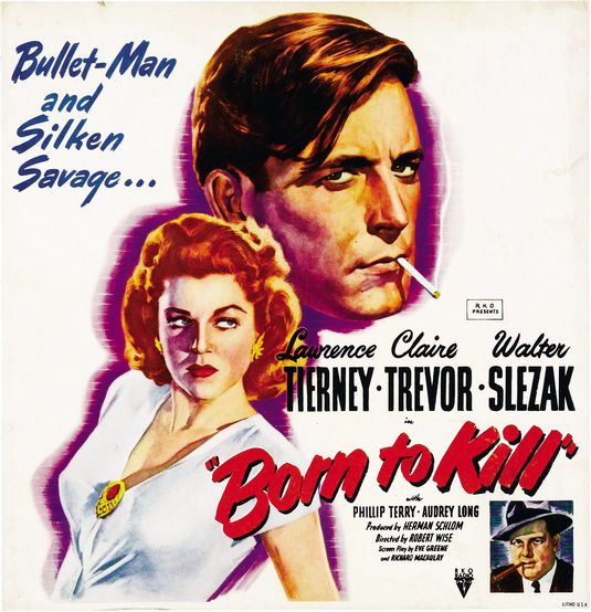 the movie poster: Born to Kill (1947) ver3
