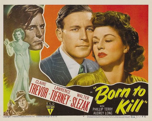 the movie poster: Born to Kill (1947) ver4