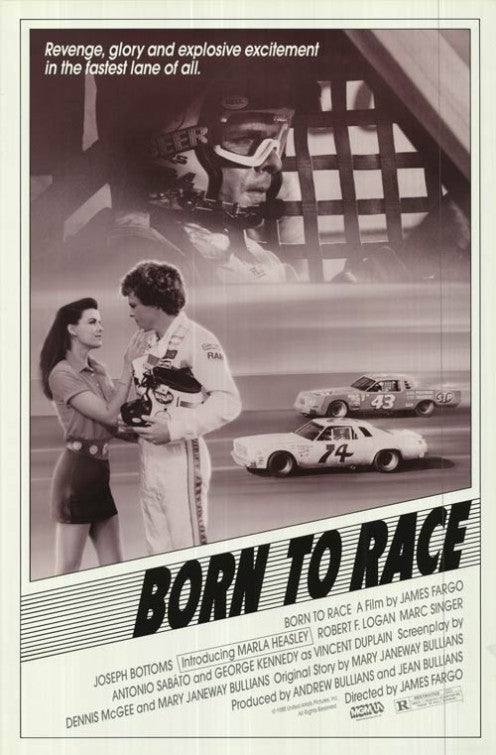 1000 piece jigsaw puzzle for the movie poster: Born to Race (1988)