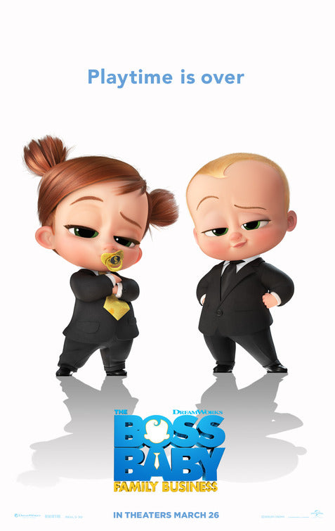 1000 piece jigsaw puzzle for the movie poster: The Boss Baby: Family Business (2021)