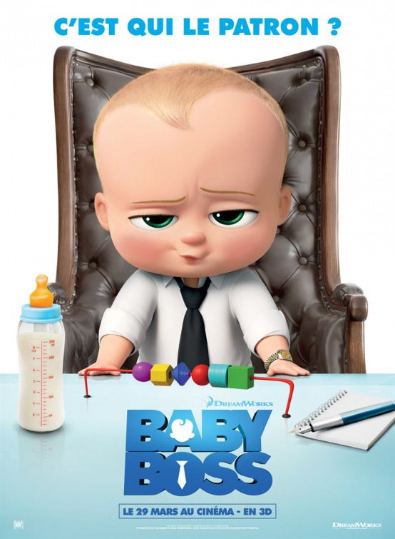 1000 piece jigsaw puzzle for the movie poster: The Boss Baby (2017) ver6