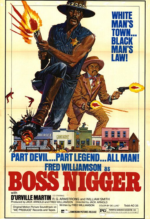 the movie poster: Boss Nigger (1975)