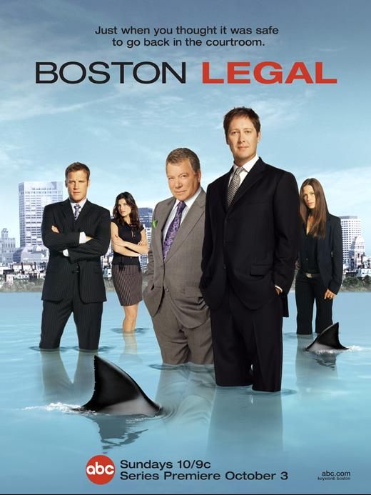 1000 piece jigsaw puzzle for tv poster: Boston Legal