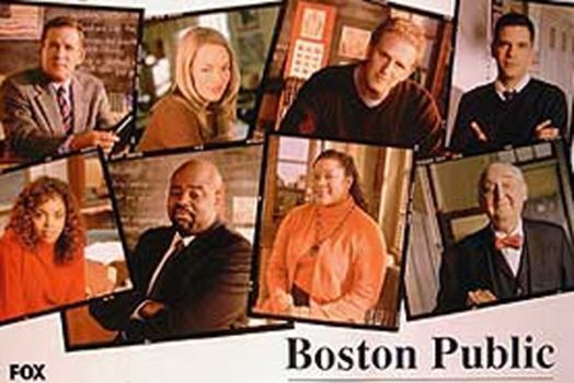 1000 piece jigsaw puzzle for tv poster: Boston Public