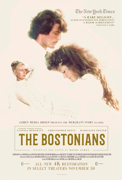 1000 piece jigsaw puzzle for the movie poster: The Bostonians (1984) ver3