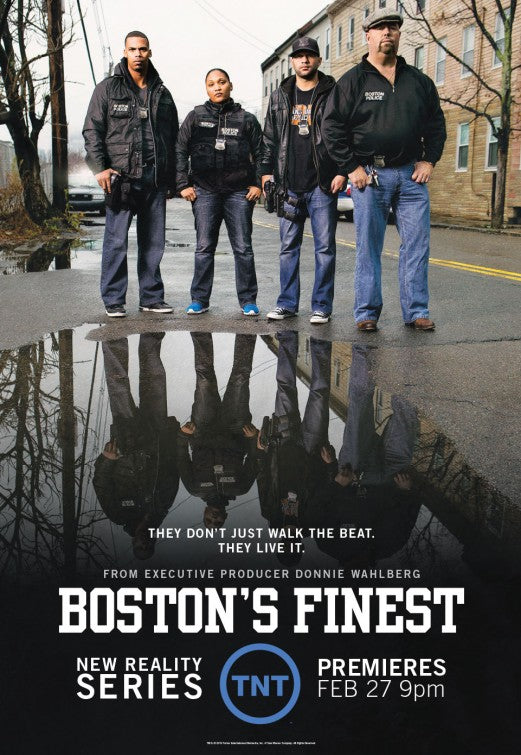 1000 piece jigsaw puzzle for tv poster: Boston's Finest