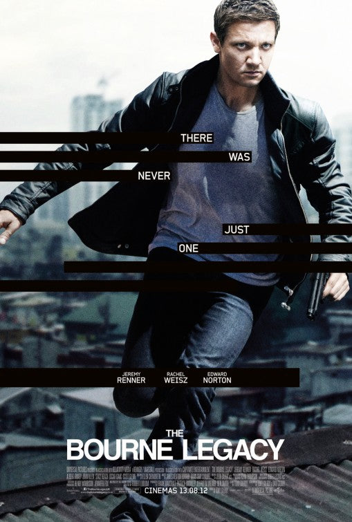 1000 piece jigsaw puzzle for the movie poster: The Bourne Legacy (2012) ver3