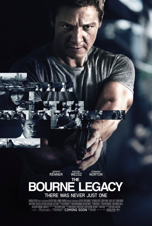 1000 piece jigsaw puzzle for the movie poster: The Bourne Legacy (2012) ver5