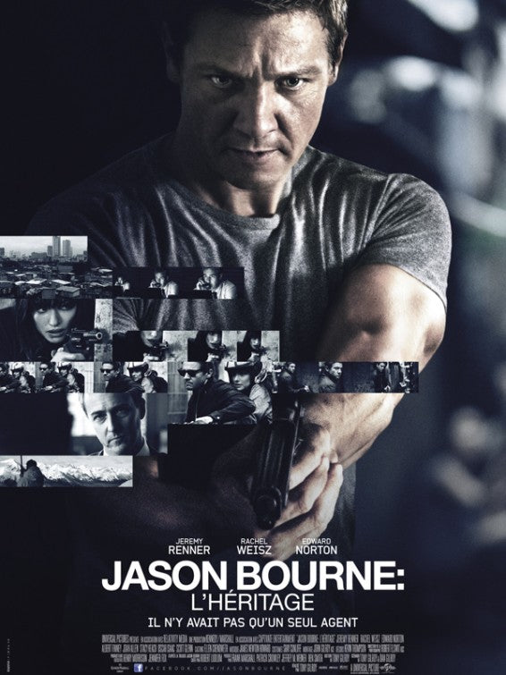 1000 piece jigsaw puzzle for the movie poster: The Bourne Legacy (2012) ver6