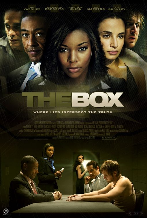 1000 piece jigsaw puzzle for the movie poster: The Box (2007)