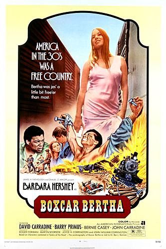 the movie poster: Boxcar Bertha (1972)