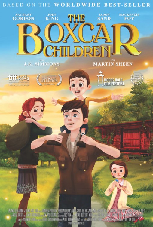 1000 piece jigsaw puzzle for the movie poster: The Boxcar Children (2014)