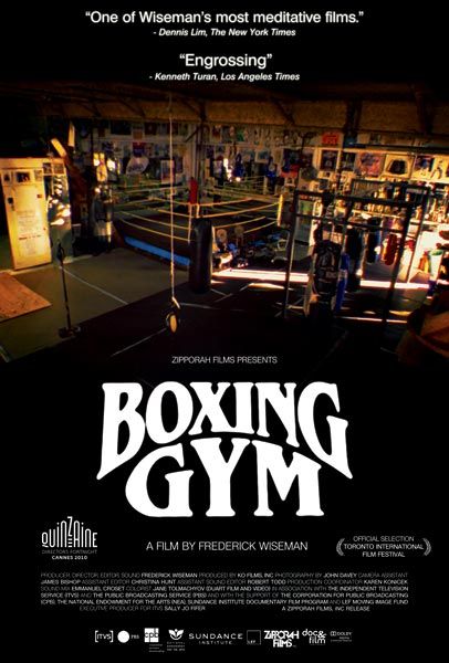 1000 piece jigsaw puzzle for the movie poster: Boxing Gym (2010)