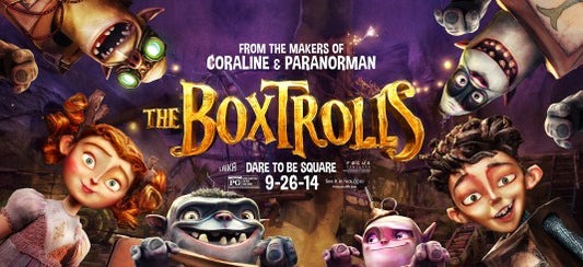1000 piece jigsaw puzzle for the movie poster: The Boxtrolls (2014) ver15