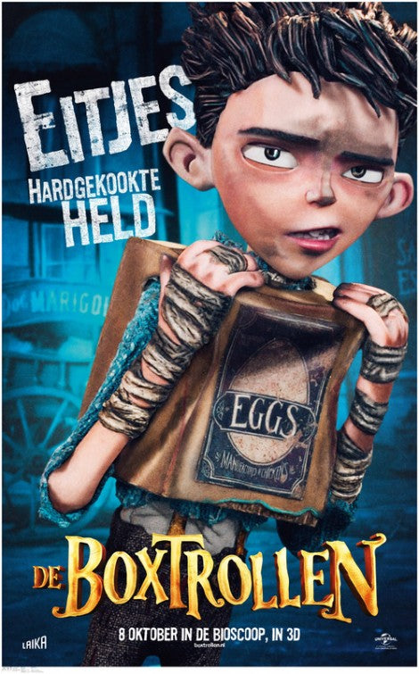 1000 piece jigsaw puzzle for the movie poster: The Boxtrolls (2014) ver2