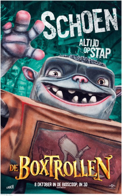 1000 piece jigsaw puzzle for the movie poster: The Boxtrolls (2014) ver5