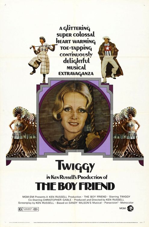the movie poster: The Boy Friend (1971)
