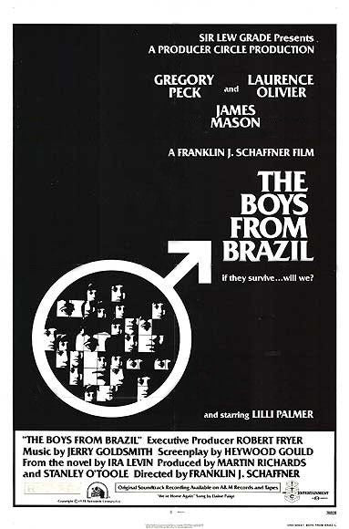 the movie poster: The Boys from Brazil (1978)