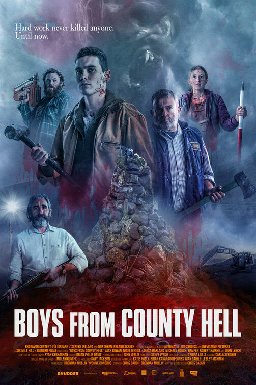 1000 piece jigsaw puzzle for the movie poster: Boys from County Hell (2021)