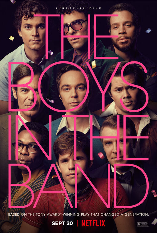 1000 piece jigsaw puzzle for the movie poster: The Boys in the Band (2020)