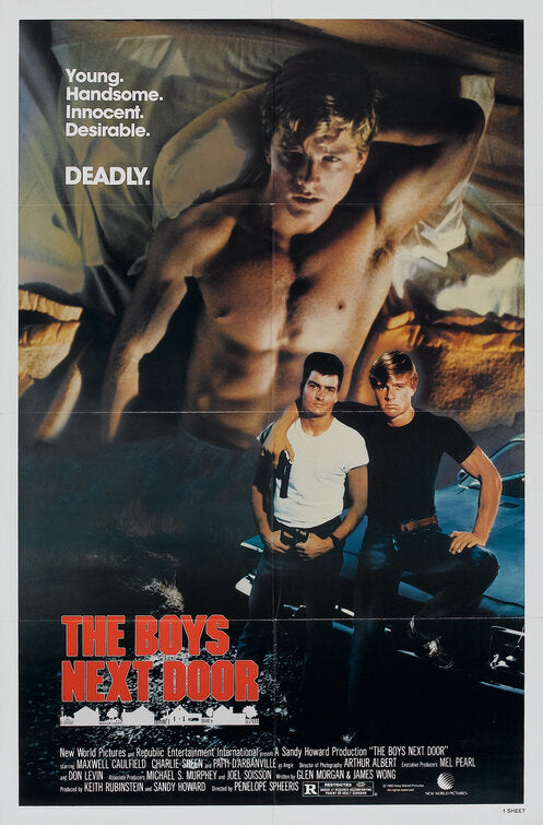 1000 piece jigsaw puzzle for the movie poster: The Boys Next Door (1985)