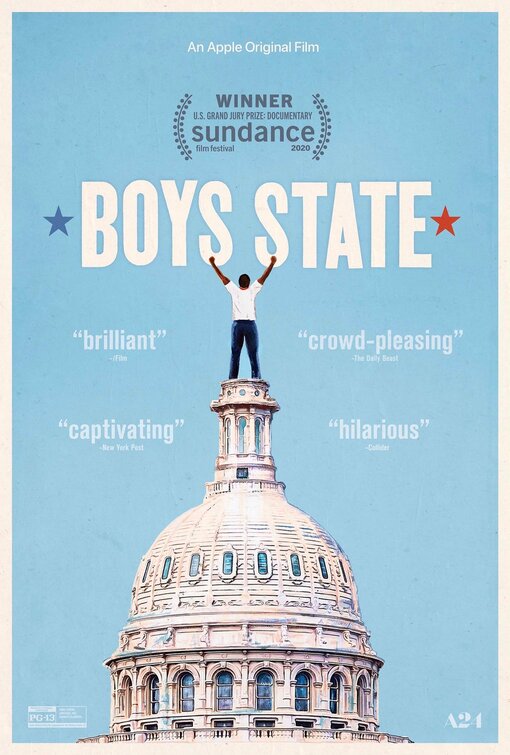 1000 piece jigsaw puzzle for the movie poster: Boys State (2020)