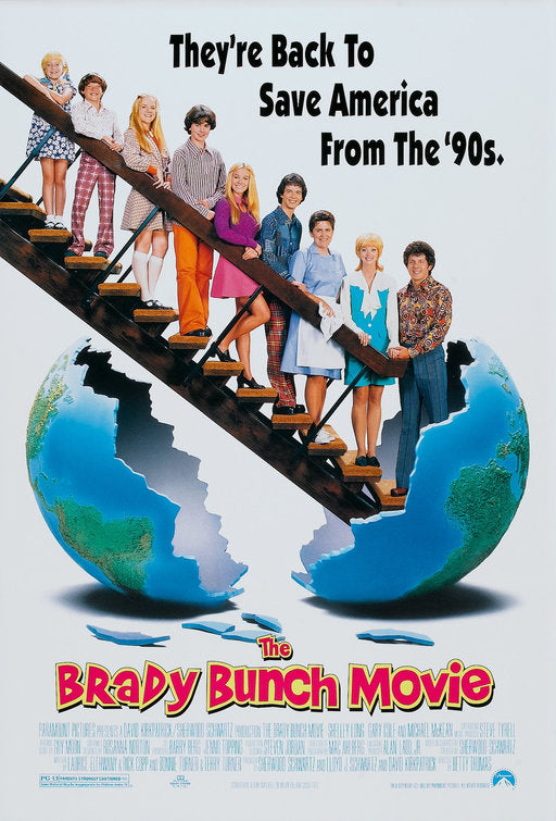 the movie poster: The Brady Bunch Movie (1995)