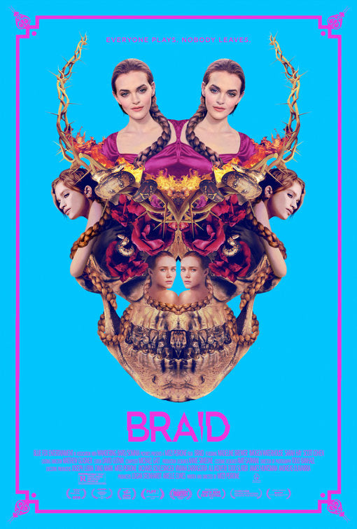 1000 piece jigsaw puzzle for the movie poster: Braid (2019)