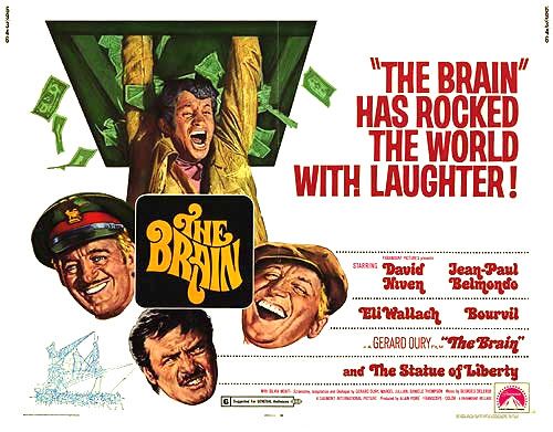 the movie poster: The Brain (1969)