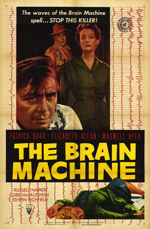 the movie poster: The Brain Machine (1955)