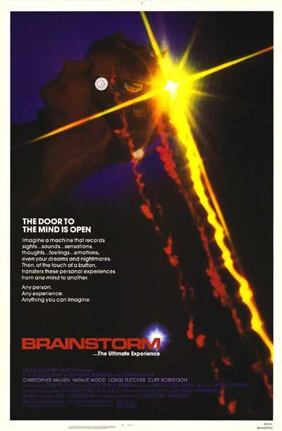 the movie poster: Brainstorm (1983)