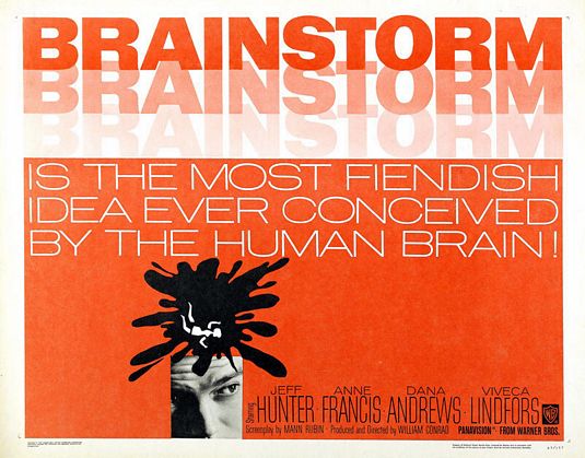 the movie poster: Brainstorm (1965)