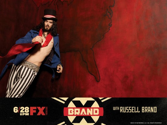 1000 piece jigsaw puzzle for tv poster: Brand X with Russell Brand, ver4