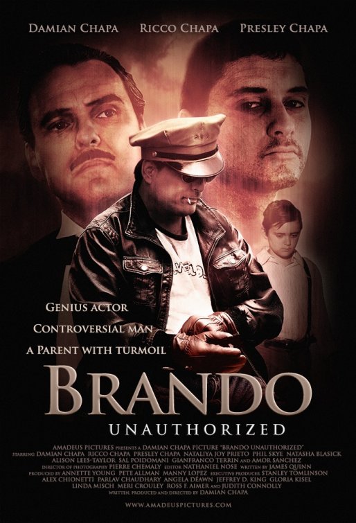 1000 piece jigsaw puzzle for the movie poster: Brando Unauthorized (2011)