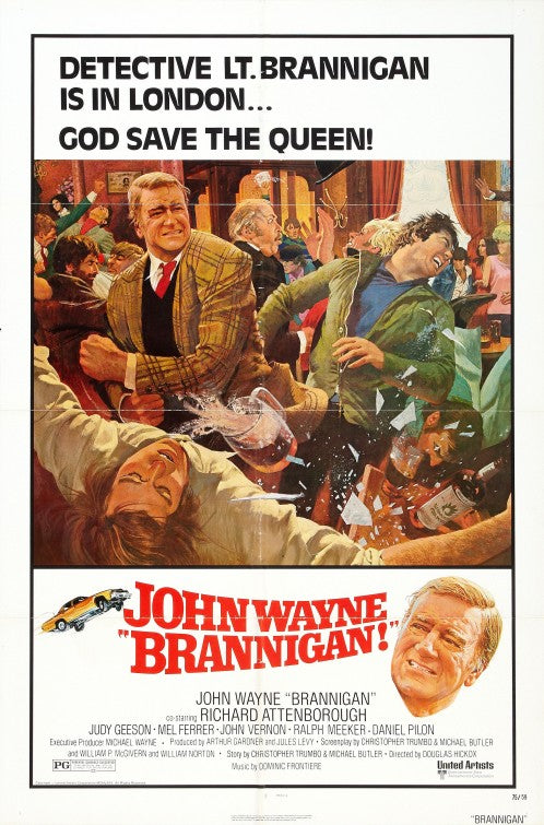 the movie poster: Brannigan (1975)