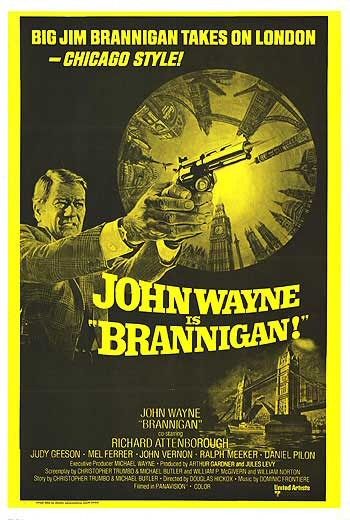 the movie poster: Brannigan (1975) ver2