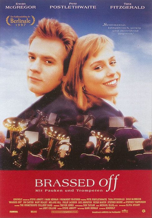 the movie poster: Brassed Off (1997) ver2