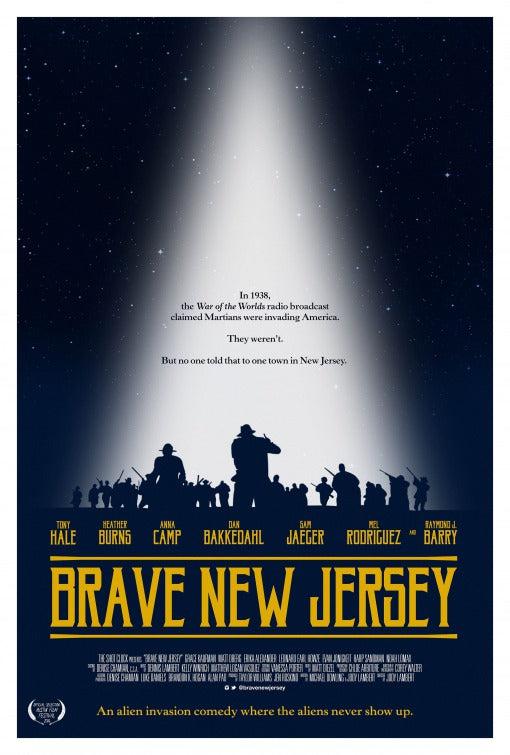 1000 piece jigsaw puzzle for the movie poster: Brave New Jersey (2017)