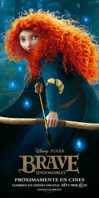 1000 piece jigsaw puzzle for the movie poster: Brave (2012) ver10